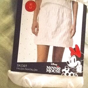 NWT! Disney Minnie Mouse White Skort